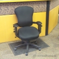 Black Ergonomic Sling-Style Adjustable Task Chair